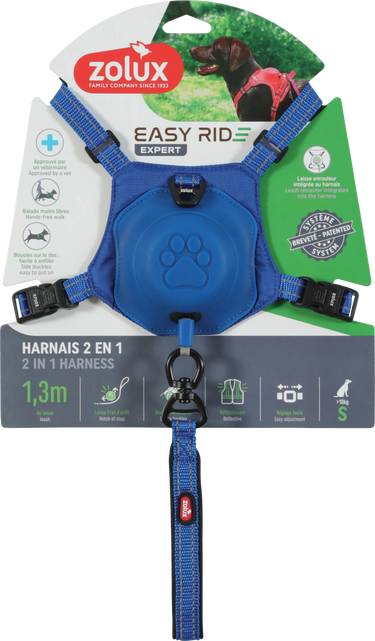 Easyride Harness Blue, Small